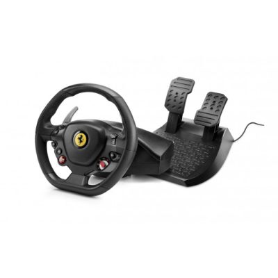 Thrustmaster T80 Ferrari 488 GTB Edition Fekete Kormánykerék + pedálok Digitális PlayStation 4