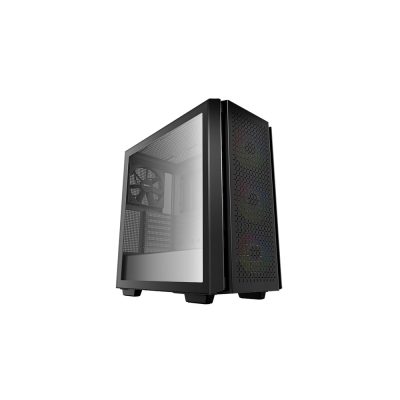 DeepCool CG560 Midi Tower Fekete