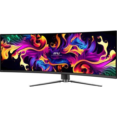 MSI MPG 491CQP QD-OLED számítógép monitor 124,5 cm (49") 5120 x 1440 pixelek DQHD QDOLED Fekete