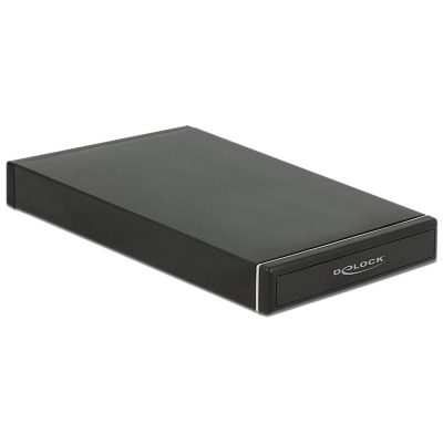 DeLOCK 47226 tárolóegység burkolat HDD/SSD ház Fekete 2.5"