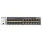 NETGEAR M4300-12X12F Vezérelt L2/L3 10G Ethernet (100/1000/10000) 1U Fekete