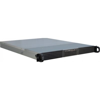 Inter-Tech IPC 1U-10255 Rack Fekete