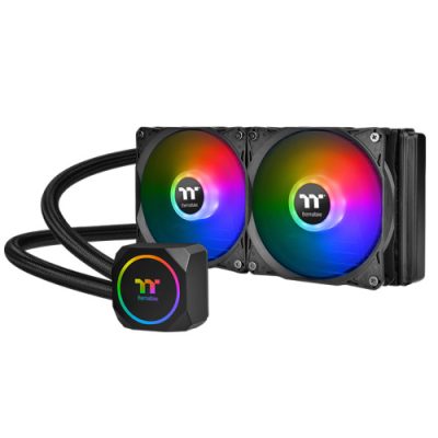 Thermaltake CL-W286-PL12SW-A számítógépes hűtőrendszer Processzor Minden az egyben folyadékhűtés Fekete 1 dB