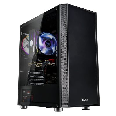 Zalman R2 BLACK számítógép ház Midi Tower Fekete