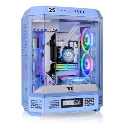 Thermaltake The Tower 600 Hydrangea Blue Midi Tower Kék