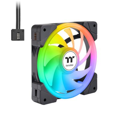SWAFAN EX12 ARGB Sync PC Cooling Fan TT Premium Edition (schwarz, 3er Pack)
