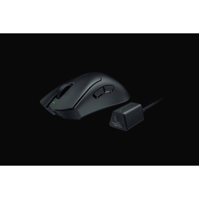 Razer DeathAdder V3 Pro egér Játék Jobbkezes RF Wireless + USB Type-C Optikai 30000 DPI