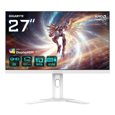 GIGABYTE M27QA ICE EK számítógép monitor 68,6 cm (27") 2560 x 1440 pixelek Quad HD LED Fehér