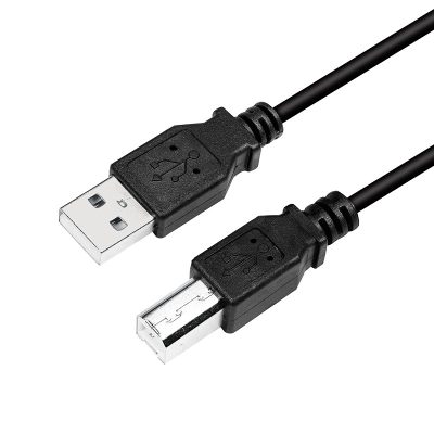 LogiLink CU0007B USB kábel 2 M USB 2.0 USB A USB B Fekete