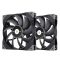 Thermaltake TOUGHFAN 14 Számítógép ház Ventilátor 14 cm Fekete 2 dB