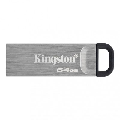 Kingston Technology DataTraveler Kyson USB flash meghajtó 64 GB USB A típus 3.2 Gen 1 (3.1 Gen 1) Ezüst
