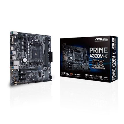 ASUS MB PRIME A320M-K AMD A320 AM4 foglalat Micro ATX