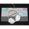 Corsair HS80 RGB Headset Vezeték nélküli Fejpánt Játék Fehér