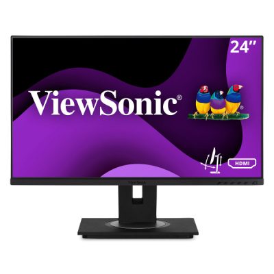 Viewsonic VG Series VG2448a számítógép monitor 61 cm (24") 1920 x 1080 pixelek Full HD LED Fekete