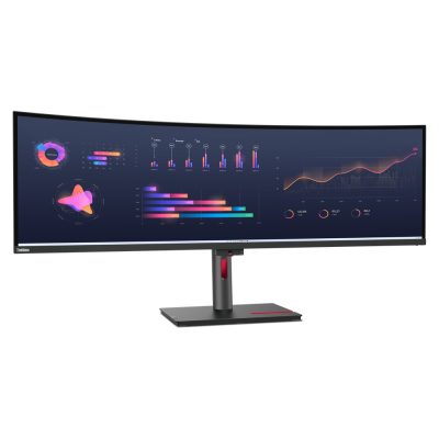 Lenovo ThinkVision P49w-30 LED display 124,5 cm (49") 5120 x 1440 pixelek DQHD Fekete