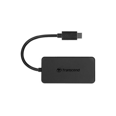 Transcend HUB2C USB 3.2 Gen 1 (3.1 Gen 1) Type-C Fekete