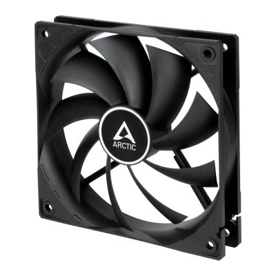 ARCTIC F12 Számítógép ház Ventilátor 12 cm Fekete 1 dB