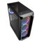 Sharkoon TK5M RGB ATX Asztali Fekete