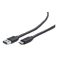 Gembird CCP-USB3-AMCM-1M USB kábel USB 3.2 Gen 1 (3.1 Gen 1) USB C USB A Fekete