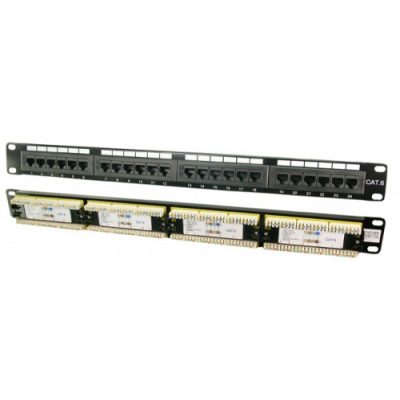 LogiLink Patch Panel 19" CAT6 24-Port