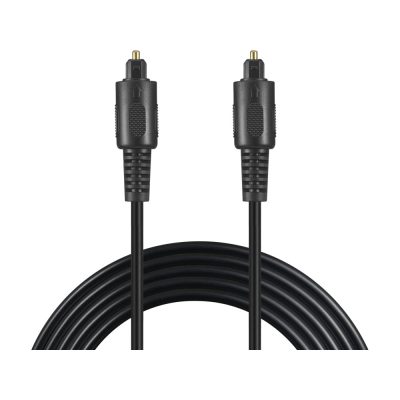 Sandberg Optical Toslink-Toslink, 1.8m audio kábel 1,8 M Fekete