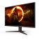 AOC 27G2SAE/BK számítógép monitor 68,6 cm (27") 1920 x 1080 pixelek Full HD LED Fekete, Vörös