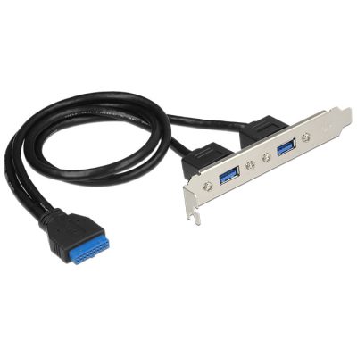 DeLOCK 84836 csatlakozókártya/illesztő Belső USB 3.2 Gen 1 (3.1 Gen 1)