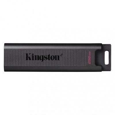 Kingston Technology DataTraveler Max USB flash meghajtó 256 GB USB C-típus 3.2 Gen 2 (3.1 Gen 2) Fekete