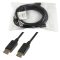 LogiLink CV0076 DisplayPort kábel 7,5 M Fekete