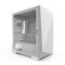 Zalman Z1 Iceberg White - mATX Mid Tower PC Case/Pre-installed fan 2 x 120mm in Mini Tower Fehér