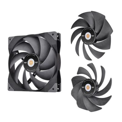 Thermaltake SWAFAN GT14 Számítógép ház Ventilátor 14 cm Fekete 1 dB