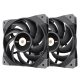 Thermaltake TOUGHFAN 12 Számítógép ház Ventilátor 12 cm Fekete 2 dB