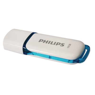 Philips FM16FD70B/10 USB flash meghajtó 16 GB USB A típus 2.0 Kék, Szürke