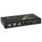 Techly 2x1 USB HDMI KVM Switch 4Kx2K IDATA KVM-HDMI2U KVM kapcsoló Fekete