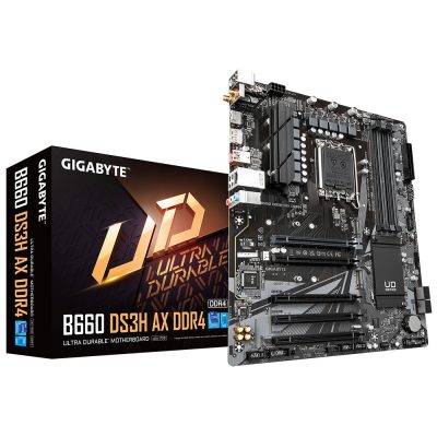 Gigabyte B660 DS3H AX DDR4 alaplap Intel B660 LGA 1700 ATX