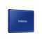 Samsung Portable SSD T7 1 TB USB C-típus 3.2 Gen 2 (3.1 Gen 2) Kék