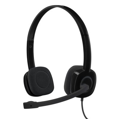 Logitech H151 Headset Vezetékes Fejpánt Iroda/telefonos ügyfélközpont Fekete