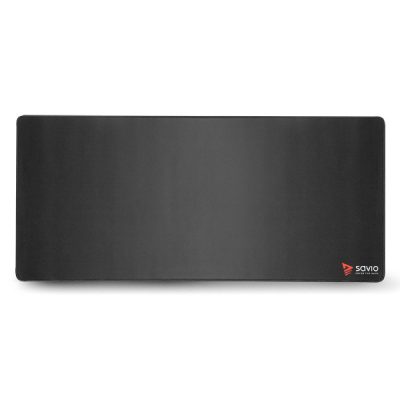 Savio Black Edition Turbo Dynamic XL 90x40 Gaming mouse pad Játékhoz alkalmas egérpad Fekete