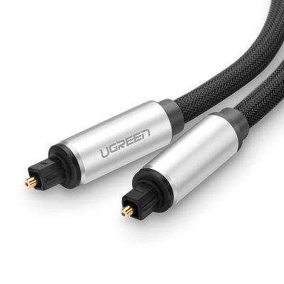 Ugreen 10539 audio kábel TOSLINK Fekete