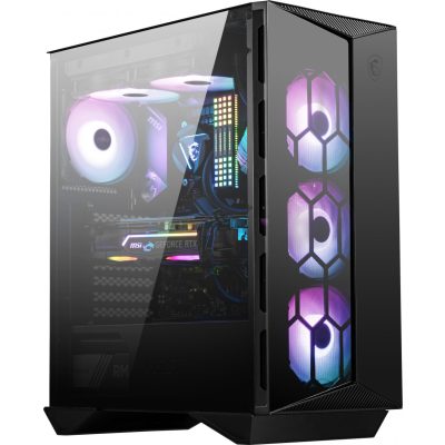 MSI MPG GUNGNIR 110R számítógép ház Midi Tower Fekete