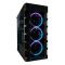 LC-Power Gaming 709B - Solar_System_X Midi Tower Fekete