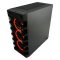 LC-Power Gaming 709B - Solar_System_X Midi Tower Fekete