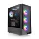 Thermaltake View 200 TG ARGB Midi Tower Fekete