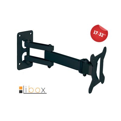 Libox LB-200 TV tartókeret 81,3 cm (32") Fekete