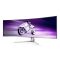 Philips Evnia 8000 49M2C8900/00 számítógép monitor 124,2 cm (48.9") 5120 x 1440 pixelek Dual QHD QDOLED Fehér