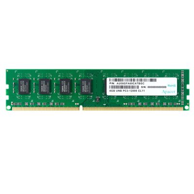 Apacer AU08GFA60CATBGC memóriamodul 8 GB 1 x 8 GB DDR3 1600 Mhz