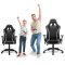 Sharkoon Skiller SGS2 Jr. Univerzális gamer szék Párnázott ülés Fekete, Szürke