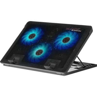 Defender NS-501 laptop hűtőpad 43,2 cm (17") 1450 RPM Fekete