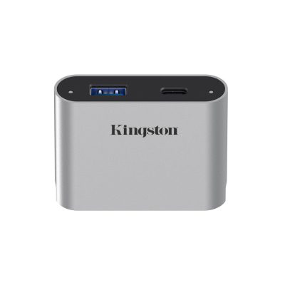 Kingston Technology WFS-USB hálózati csatlakozó USB 3.2 Gen 1 (3.1 Gen 1) Type-C 5000 Mbit/s Ezüst