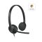 Logitech H340 Headset Vezetékes Fejpánt Iroda/telefonos ügyfélközpont USB A típus Fekete